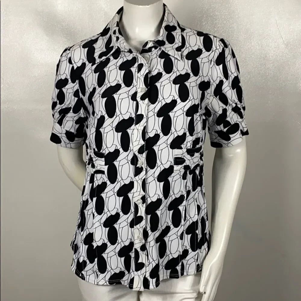 3FOR$20 Cato Black and white Blouse size: L